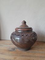 Stenen potje, kruikje, ook bruikbaar als urn, Steen, Gebruikt, Overige kleuren, Ophalen of Verzenden