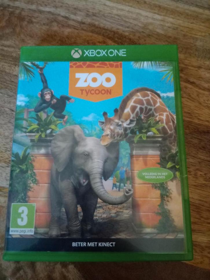 Zoo Tycoon - Xbox One - Dierentuin Simulatie, Spelcomputers en Games, Games | Xbox One, Gebruikt, Simulatie, 3 spelers of meer