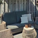 4SO Brighton Pure 2,5 zits tuinbank/loungebank!!, Ophalen, Zo goed als nieuw, Wicker, Bank