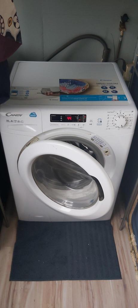 Candy Smart Touch wasmachine Energielabel: A+++, Witgoed en Apparatuur, Wasmachines, Zo goed als nieuw, Voorlader, 8 tot 10 kg