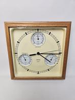 # Sunbeam Quartz klok met barometer thermometer en humidity, Antiek en Kunst, Antiek | Klokken, Ophalen of Verzenden