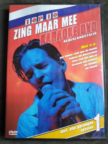 Top 10 Zing maar mee Karaoke dvd - nederlandstalig
