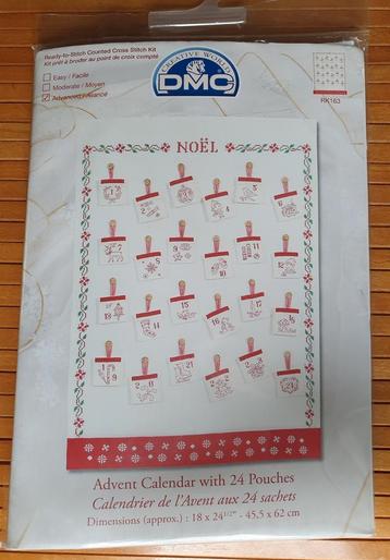  DMC advent kalender kerst groot borduurpakket  beschikbaar voor biedingen