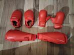 Outshock karate scheen- voet beschermer en vuistjes/ handsch, Overige, Vechtsportbescherming, Ophalen of Verzenden, Zo goed als nieuw