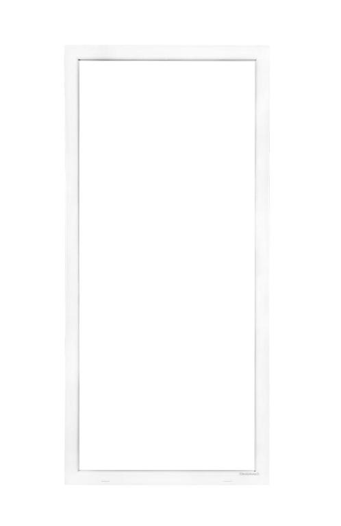 Kunststof Kozijn Vast  B100 H215cm Wit, Doe-het-zelf en Verbouw, Kozijnen en Schuifpuien, Nieuw, Raamkozijn, Kunststof, Inclusief glas