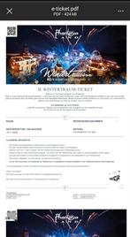 2x tickets Ipv 122 euro nu voor 80 euro phantasialand, Tickets en Kaartjes, Twee personen, November