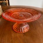 Etagere van roze persglas, Ophalen of Verzenden, Zo goed als nieuw