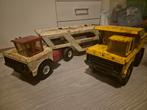 tonka dumptruck en car carrier, Antiek en Kunst, Ophalen