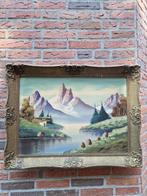 schilderij meer in dal door van veen, Huis en Inrichting, Ophalen of Verzenden, 'T Olde Gre-j, Info@toldegrej.nl, Endepoelstraat 20f Didam