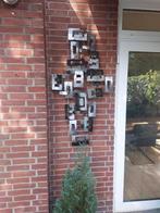 zgan STOER metalen brutalist industriële wanddecoratie kunst, Huis en Inrichting, Ophalen, Zo goed als nieuw