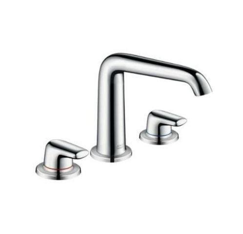 HANSGROHE AXOR BOUROULLEC 3-GATS  WASTAFELMENGKRAAN, Doe-het-zelf en Verbouw, Sanitair, Nieuw, Kraan, Chroom, Ophalen of Verzenden