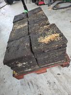 Gratis 58 Stoeptegels 30x30 - 4cm dik, Tuin en Terras, Ophalen, Gebruikt, Minder dan 5 m², Beton