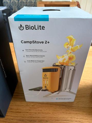 BioLite Campstove 2 + camping  camperen beschikbaar voor biedingen