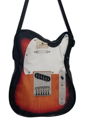 Gitaar rock sunburst schoudertas guitar bag tas  beschikbaar voor biedingen