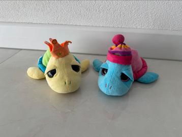 Knuffel schildpad geel groen blauw 26 x 23 x 13 cm beschikbaar voor biedingen