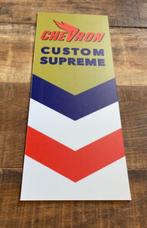 Chevron  reclamebord kunststof  36x15  cm, Ophalen of Verzenden, Zo goed als nieuw, Auto's