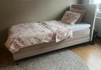 Swiss Sense boxspring 200x100, kleur sand, Huis en Inrichting, Ophalen, Eenpersoons, Beige, Zo goed als nieuw