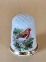 Vingerhoedje roodborstje, Verzenden, Zo goed als nieuw, Porselein