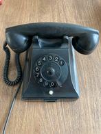 Vintage antieke PTT draaischijf telefoon, Met draaischijf, Gebruikt, Ophalen