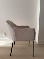 Beige Eetkamerstoel met Armleuningen, Huis en Inrichting, Stoelen, Ophalen, Overige kleuren, Zo goed als nieuw, Metaal