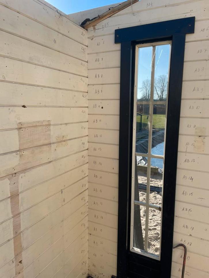 Tuinhuis, Tuin en Terras, Tuinhuizen, Zo goed als nieuw, Tuinhuis, Metaal, 500 cm of meer, 200 tot 400 cm, 2 ramen, Met overkapping