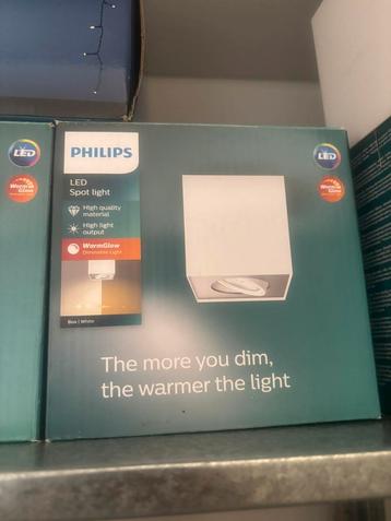 Philips Box LED opbouwspot – NIEUW in doos beschikbaar voor biedingen