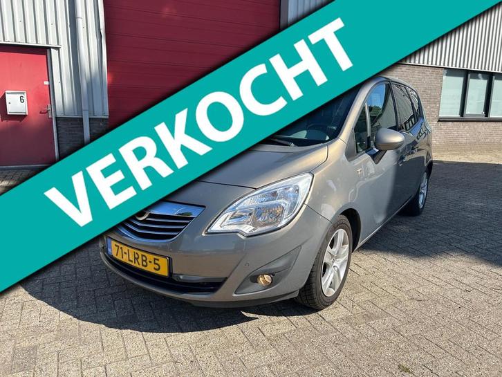 Opel Meriva 1.4 Turbo Cosmo Trekhaak Airco, Auto's, Opel, Bedrijf, Te koop, Meriva, ABS, Airbags, Airconditioning, Boordcomputer