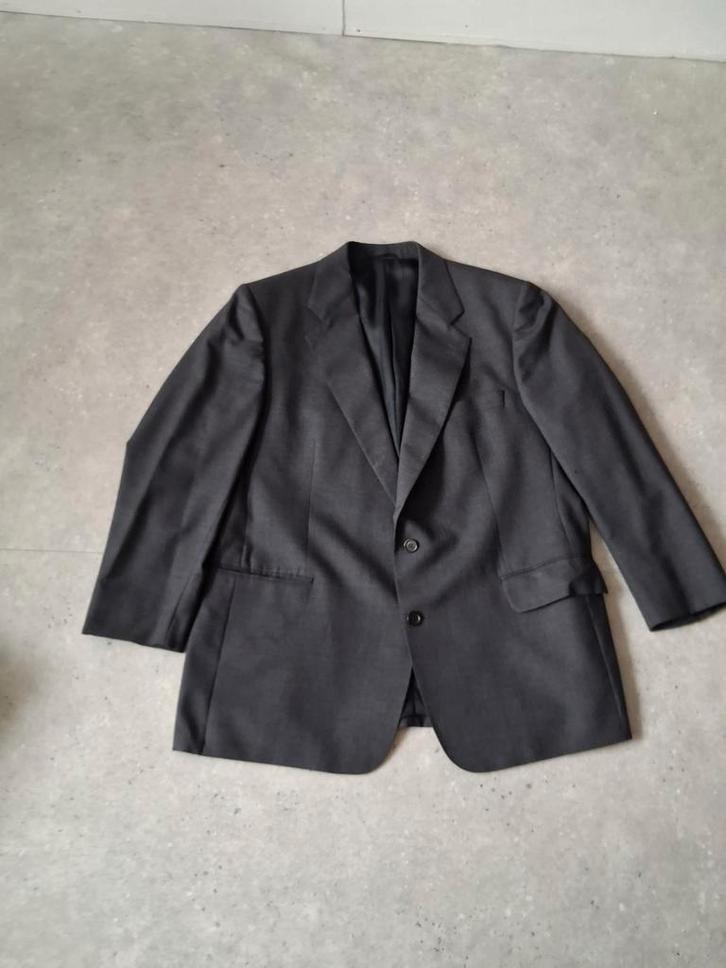 Vintage Burberry Scheerwollen Pak - Maat 105, Kleding | Heren, Kostuums en Colberts, Gedragen, Overige maten, Grijs, Ophalen of Verzenden