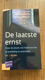 J. Belder - De laatste ernst, Ophalen of Verzenden, Zo goed als nieuw, J. Belder