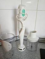 Braun staafmixer met maatbeker met deksel, Minder dan 1 liter, Ophalen of Verzenden, Vaatwasserbestendig, 1 snelheid