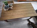 Eiken salontafel, Ophalen, 100 tot 150 cm, 50 tot 100 cm, Zo goed als nieuw