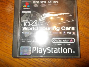 playstation 1 game toca world touring cars beschikbaar voor biedingen