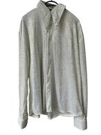 Disco Carnaval Blouse - Maat XL, Ophalen of Verzenden, Zo goed als nieuw, Wit, Halswijdte 43/44 (XL)