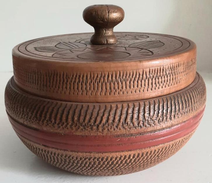 Amsterdamse school dekseldoosje, Antiek en Kunst, Curiosa en Brocante, Ophalen of Verzenden