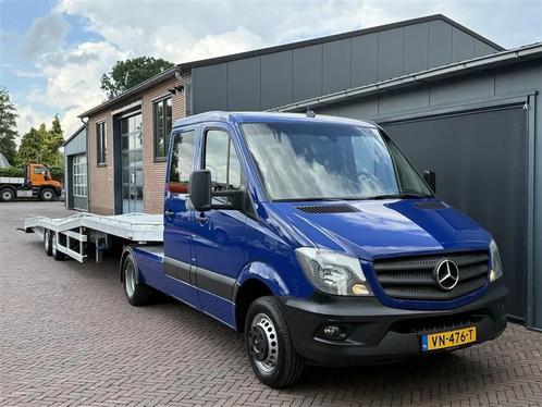 Mercedes-Benz Sprinter Be-combi Dub. Cabine Autotransport Ti, Auto's, Bestelauto's, Bedrijf, ABS, Airconditioning, Alarm, Bluetooth