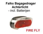 Achterlicht Falkx - gebruikt - inclusief verse batterijen, Ophalen, Gebruikt, Batterij, Achterlicht