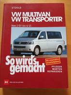 VW Multivan & transporter "So wird's gemacht" onderhoudsboek, Etzold, Ophalen of Verzenden, Zo goed als nieuw, Volkswagen