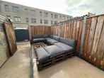 Europallet / Palletbank met kussens - lounge bank, Tuin en Terras, Tuinsets en Loungesets, Meer dan 8 zitplaatsen, Ophalen of Verzenden