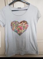 Leuk shirt met pailletten print, Kleding | Dames, T-shirts, Maat 38/40 (M), Ophalen of Verzenden, Korte mouw
