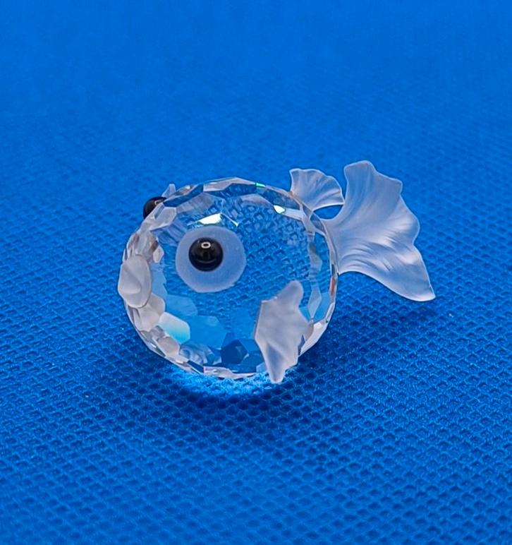Swarovski Kogelvis, Verzamelen, Swarovski, Zo goed als nieuw, Figuurtje, Ophalen of Verzenden