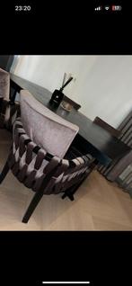 Eettafel met stoelen SET, Zo goed als nieuw, 150 tot 200 cm, Rechthoekig, 50 tot 100 cm