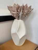 Grote vaas H&M Home incl kunsttakken / bloemen, Overige kleuren, Ophalen of Verzenden, Minder dan 50 cm, Glas