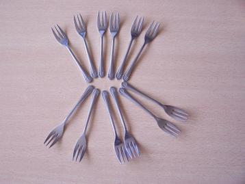 12 gebaksvorkjes van Gero Zilmeta model 398  beschikbaar voor biedingen