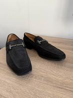 Tod’s loafers zwart suède met gesp - maat 9, Loafers, Verzenden, Zwart, Zo goed als nieuw