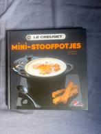 Le Creuset Mini-stoofpotjes Kookboek, Vegetarisch, Voorgerechten en Soepen, Ophalen of Verzenden, Zo goed als nieuw