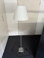 Luceplan constanza vloerlamp dimbaar witte kap, Ophalen, Gebruikt, Design, Metaal