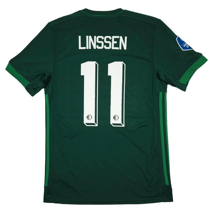 Feyenoord derde shirt 2021/22 Linssen #11, Verzamelen, Sportartikelen en Voetbal, Zo goed als nieuw, Shirt, Feyenoord, Verzenden