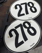 Triumph Sixty8 uitlaad schild 278, Ophalen of Verzenden