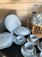 Greydawn/blue Cloud Johnson bros servies antiek pastel blauw, Antiek en Kunst, Ophalen