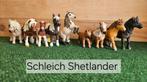 Schleich Shetlander met of zonder vaantje, Ophalen of Verzenden, Zo goed als nieuw, Paard, Beeldje of Figuurtje